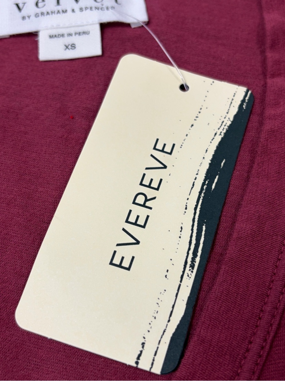 Evereve | Velvet by Graham & Spencer Rose Estina Scoop Neck Sleeveless Tank | XS - Picture 6 of 13